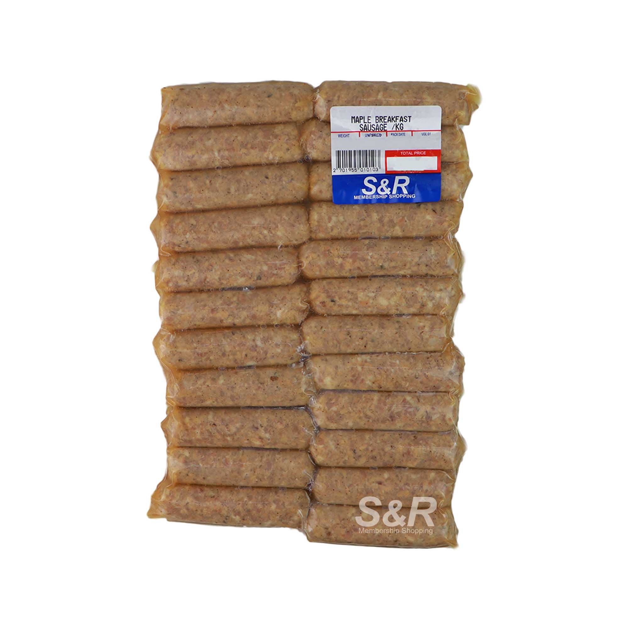 S&R Maple Breakfast Sausage approx. 1kg S&R Maple Breakfast Sausage approx. 1kg